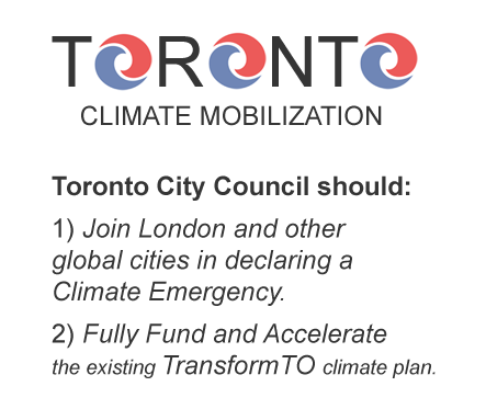 Toronto Climate Emergency Action Plan – Climate Pledge Collective
